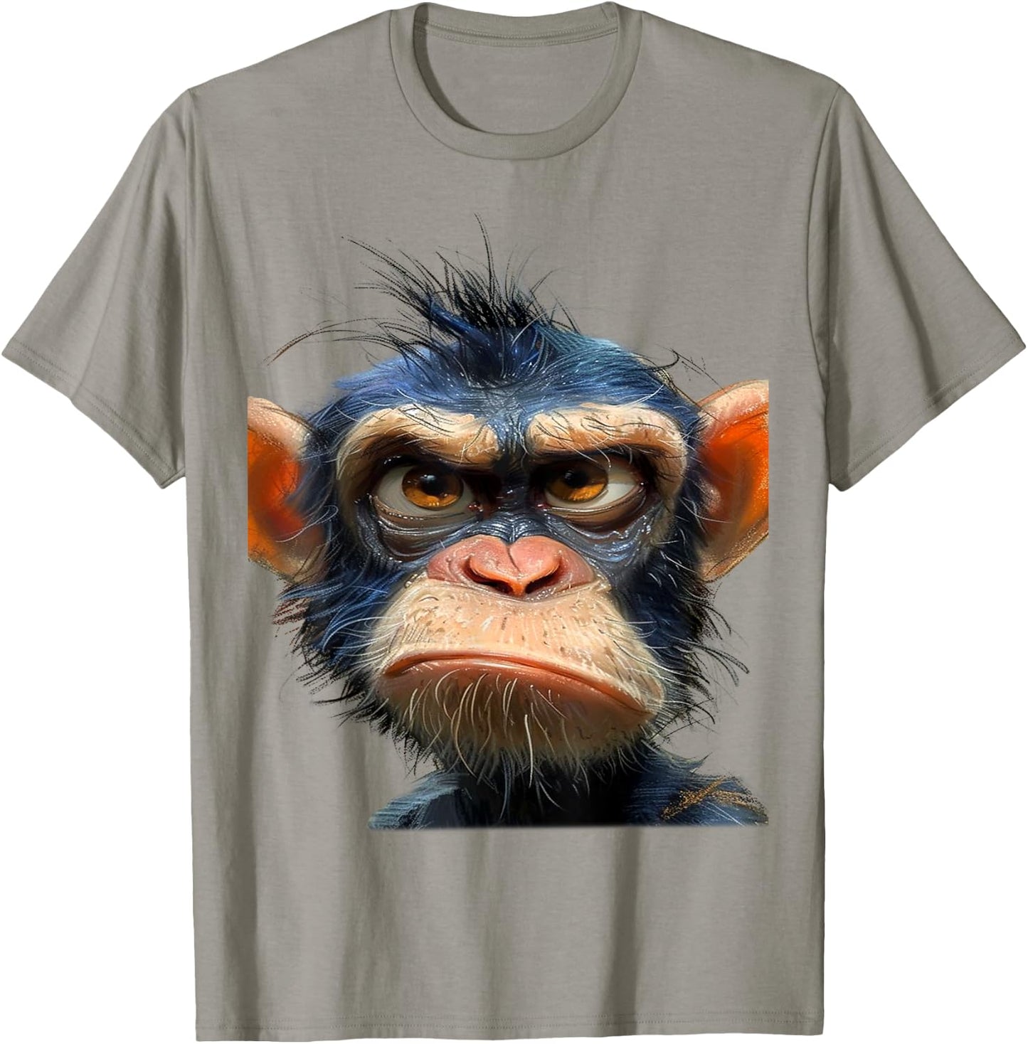 Funny Monkey T-Shirt - T-Shirt | Sand