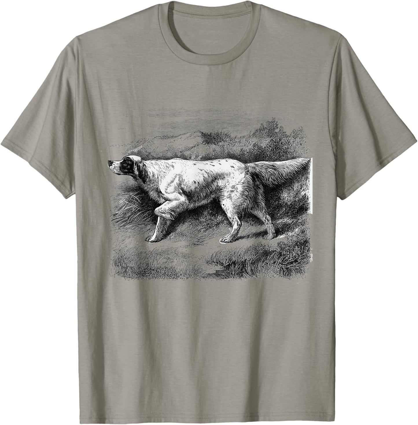 Vintage English Setter T-Shirt - T-Shirt | Sand