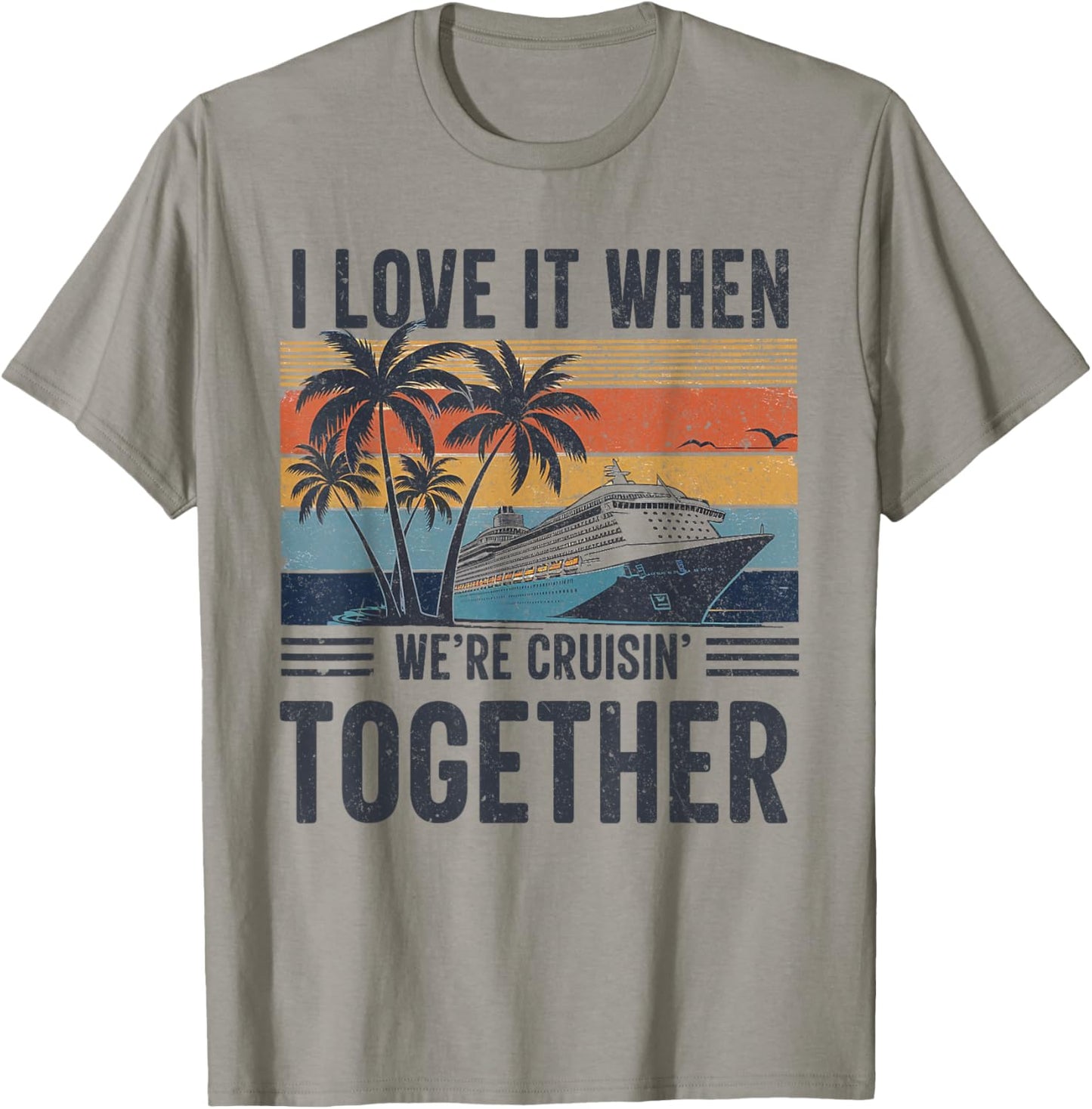 Cruise Squad 2024 Outfits Friends Family Couples Matching T-Shirt - T-Shirt | Sand