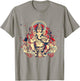 Yoga Shirts Spiritual Hindu God Ganesha Meditation T-Shirt - T-Shirt | Sand