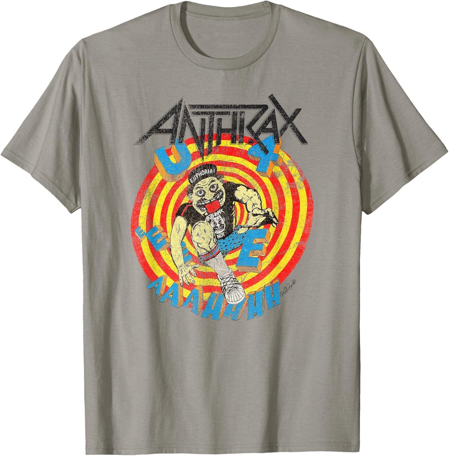 Anthrax – U4EAHHH T-Shirt - T-Shirt | Sand