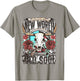 Living In The New World With An Old Soul Cow Skull Western T-Shirt - T-Shirt | Sand