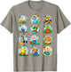 Adorable Chinese Zodiac Animal Signs Birth Lunar New Year T-Shirt - T-Shirt | Sand