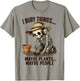 I Bury Things Maybe Plants Maybe People Skeleton T-Shirt - T-Shirt | Sand