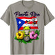 Funny Boricua Coqui Frog Taino Puerto Rico Puerto Rican Flag T-Shirt - T-Shirt | Sand