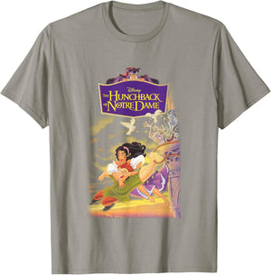 Disney The Hunchback of Notre Dame Iconic Group Shot Cover T-Shirt - T-Shirt | Sand