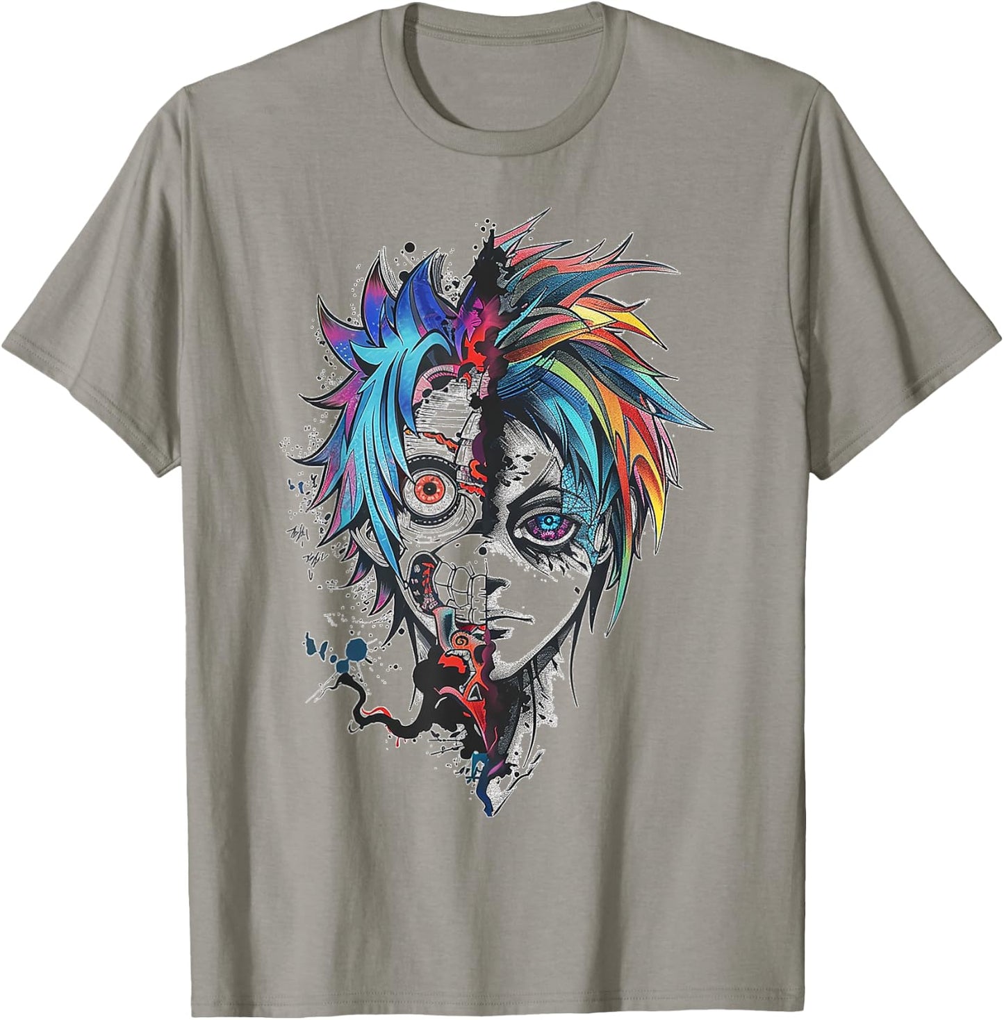 Anime Manga Graphic Illustration Anime T-Shirt - T-Shirt | Sand