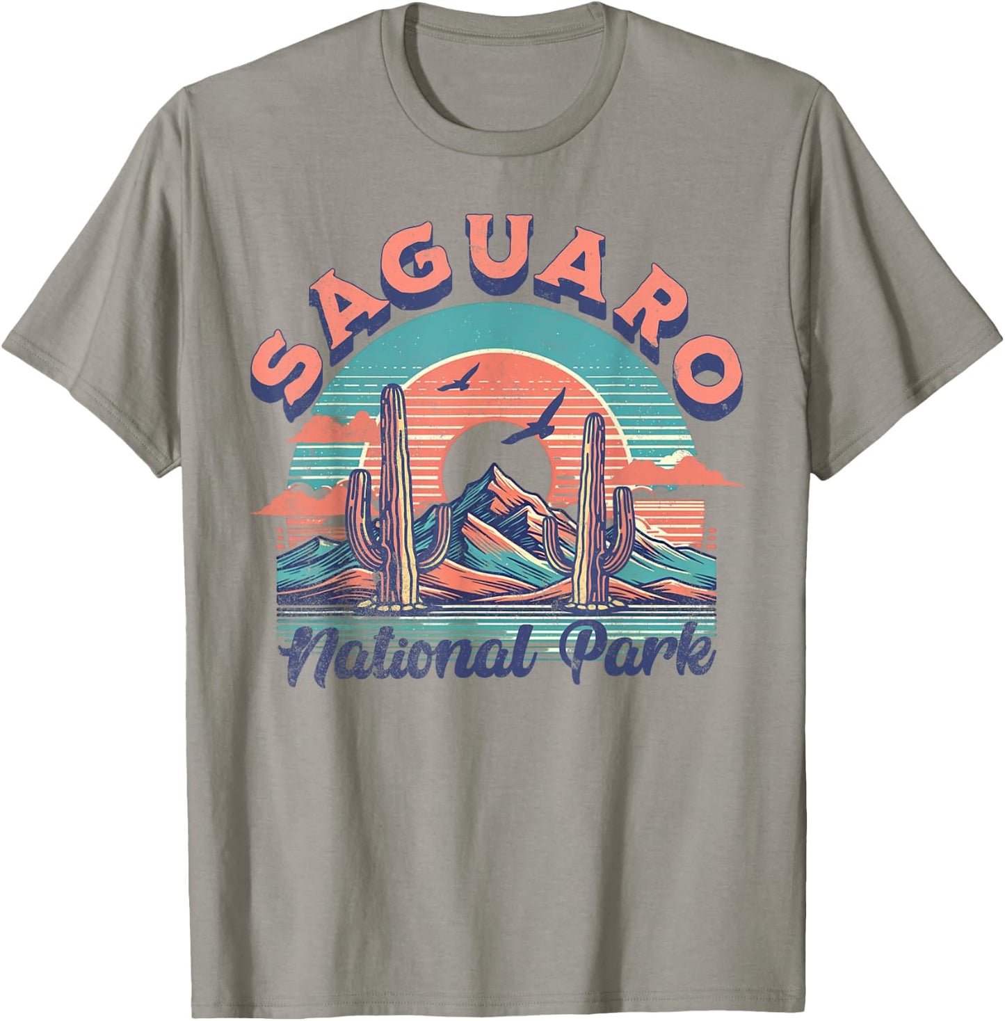 Saguaro National Park T-Shirt - T-Shirt | Sand