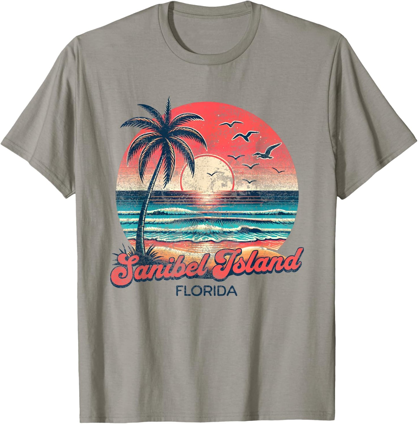 Sanibel Island T-Shirt - T-Shirt | Sand