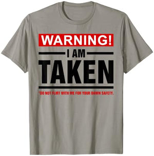 Funny Taken Girlfriend From Boyfriend Bf Gf Couple Matching T-Shirt - T-Shirt | Sand