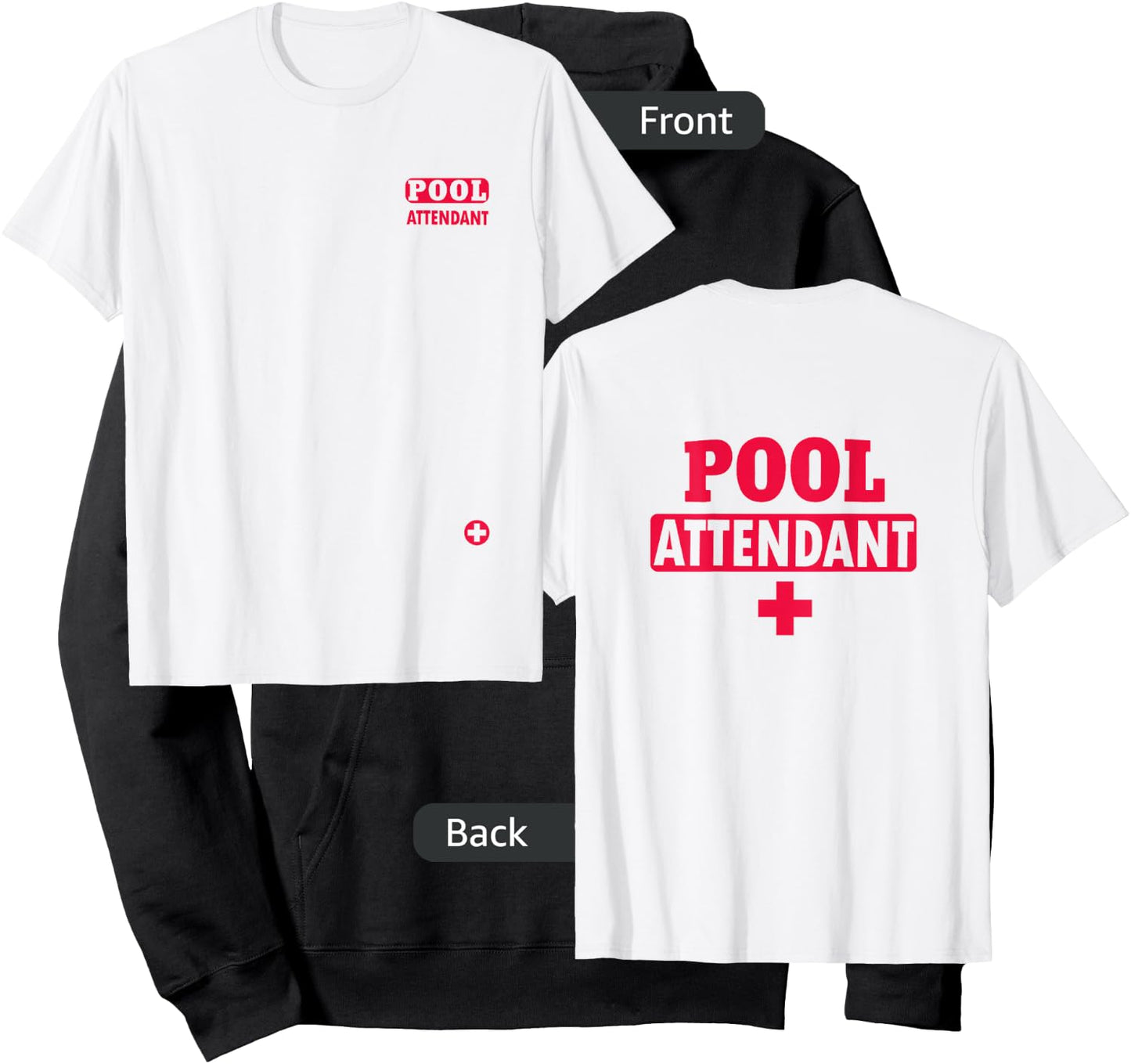 Pool Attendant Hoodie - Hoodie | Black