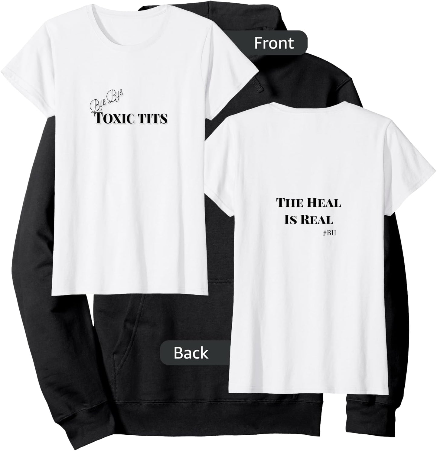 Breast Implant Illness Awareness Explant Warrior Hoodie - Hoodie | Black