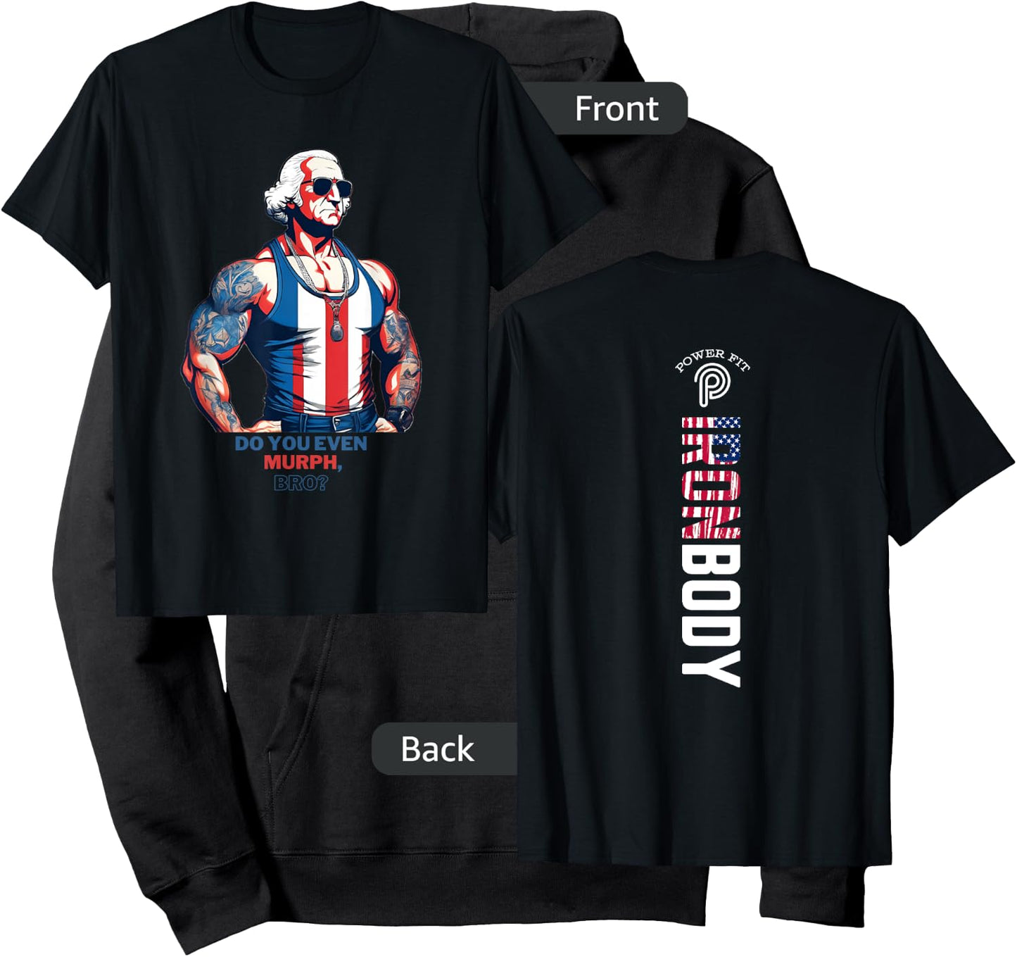 Do you even Murph, Bro? Hoodie - Hoodie | Black