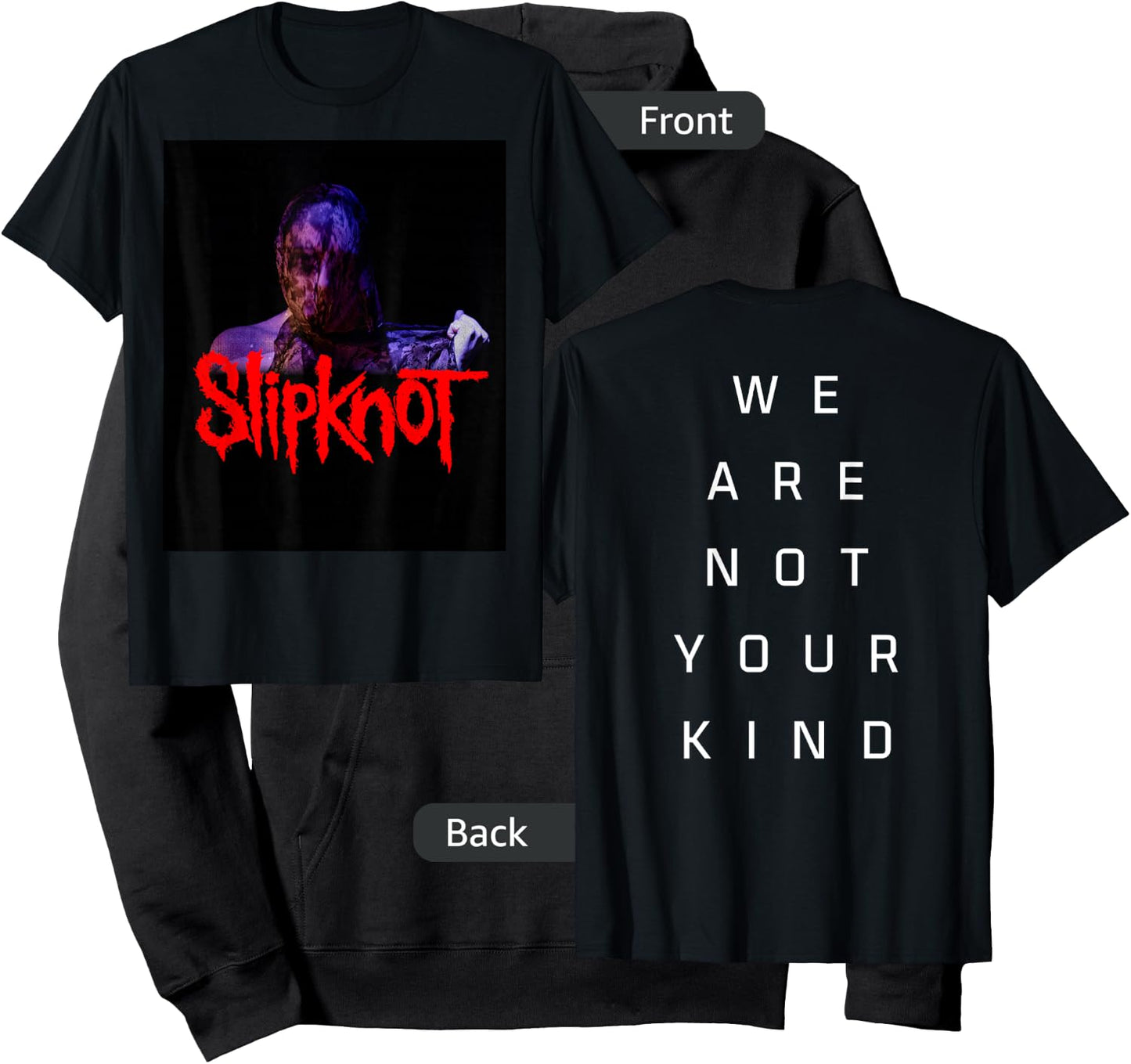 Slipknot Official We Are Not Your Kind Album Cover Hoodie - Hoodie | Black