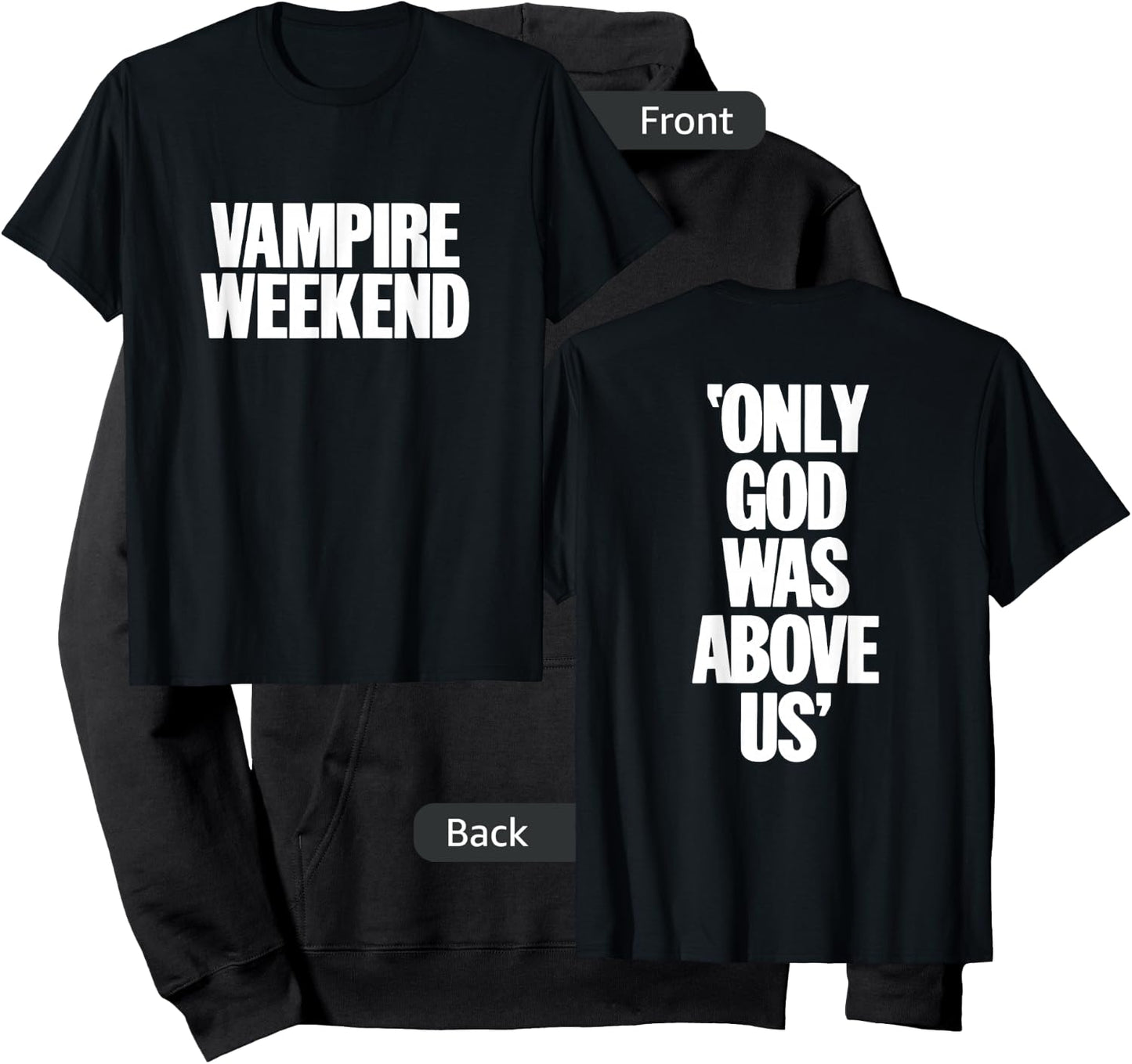 Only God Was Above Us Black Hoodie - Hoodie | Black