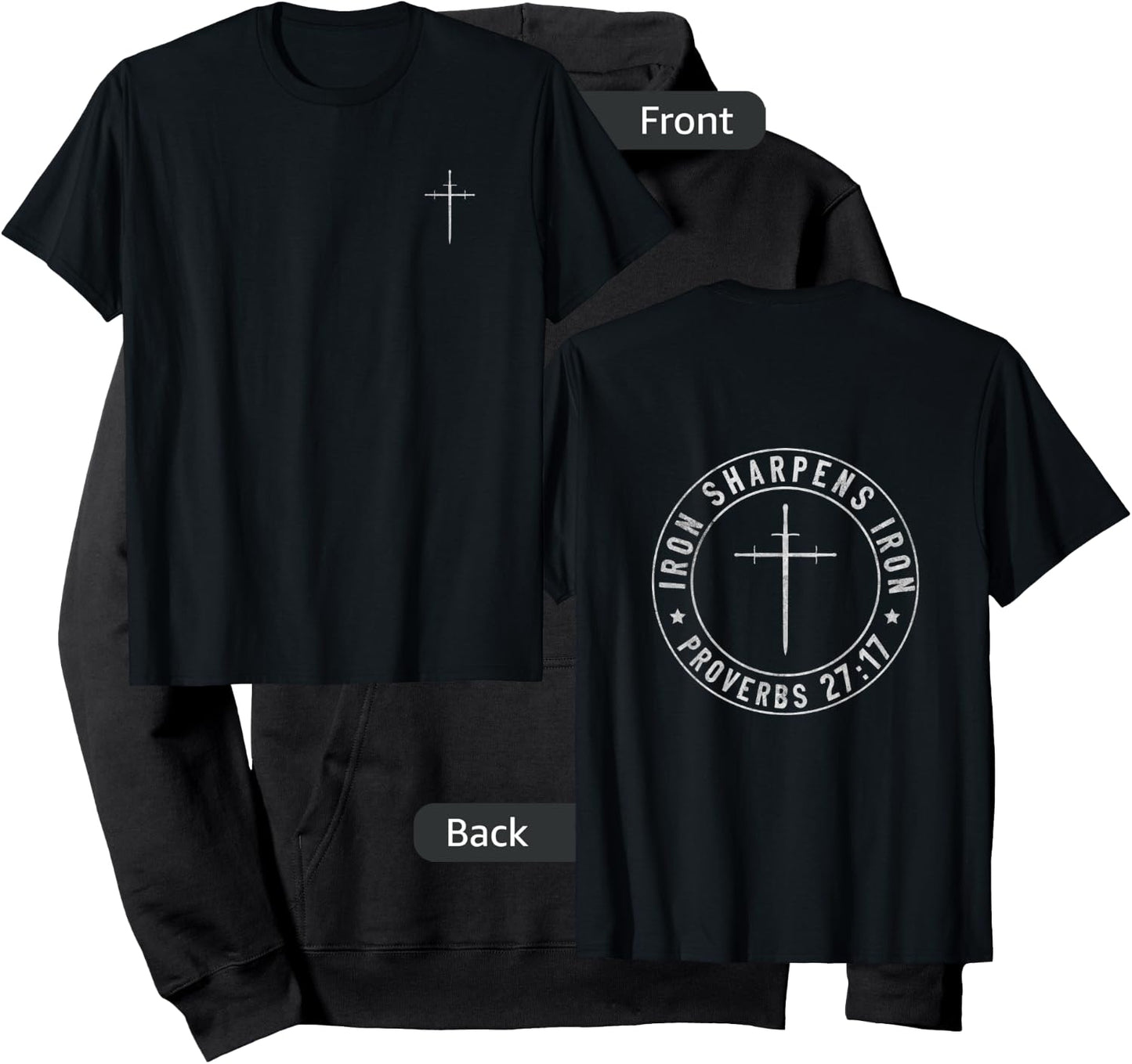Iron Sharpens Iron Hoodie - Hoodie | Black