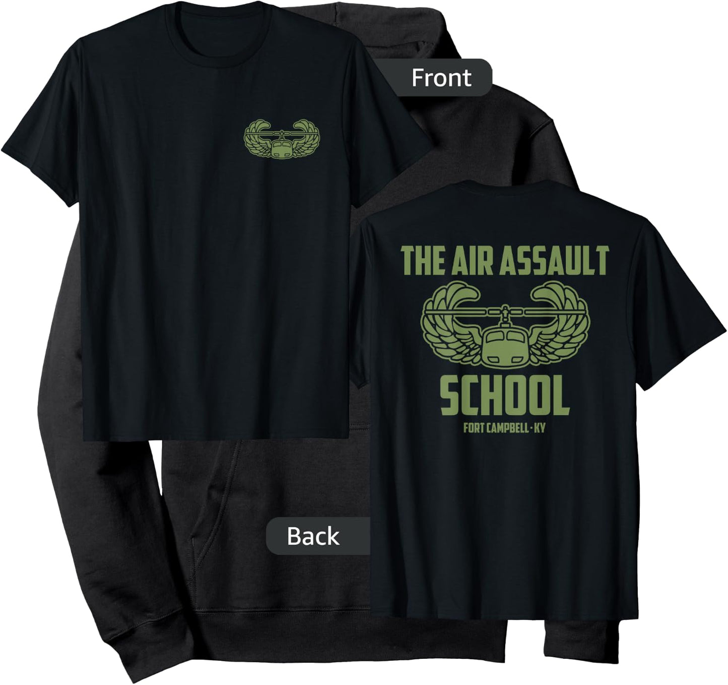 Sabalauski Air Assault School TSAAS US Army 101st Airborne Hoodie - Hoodie | Black