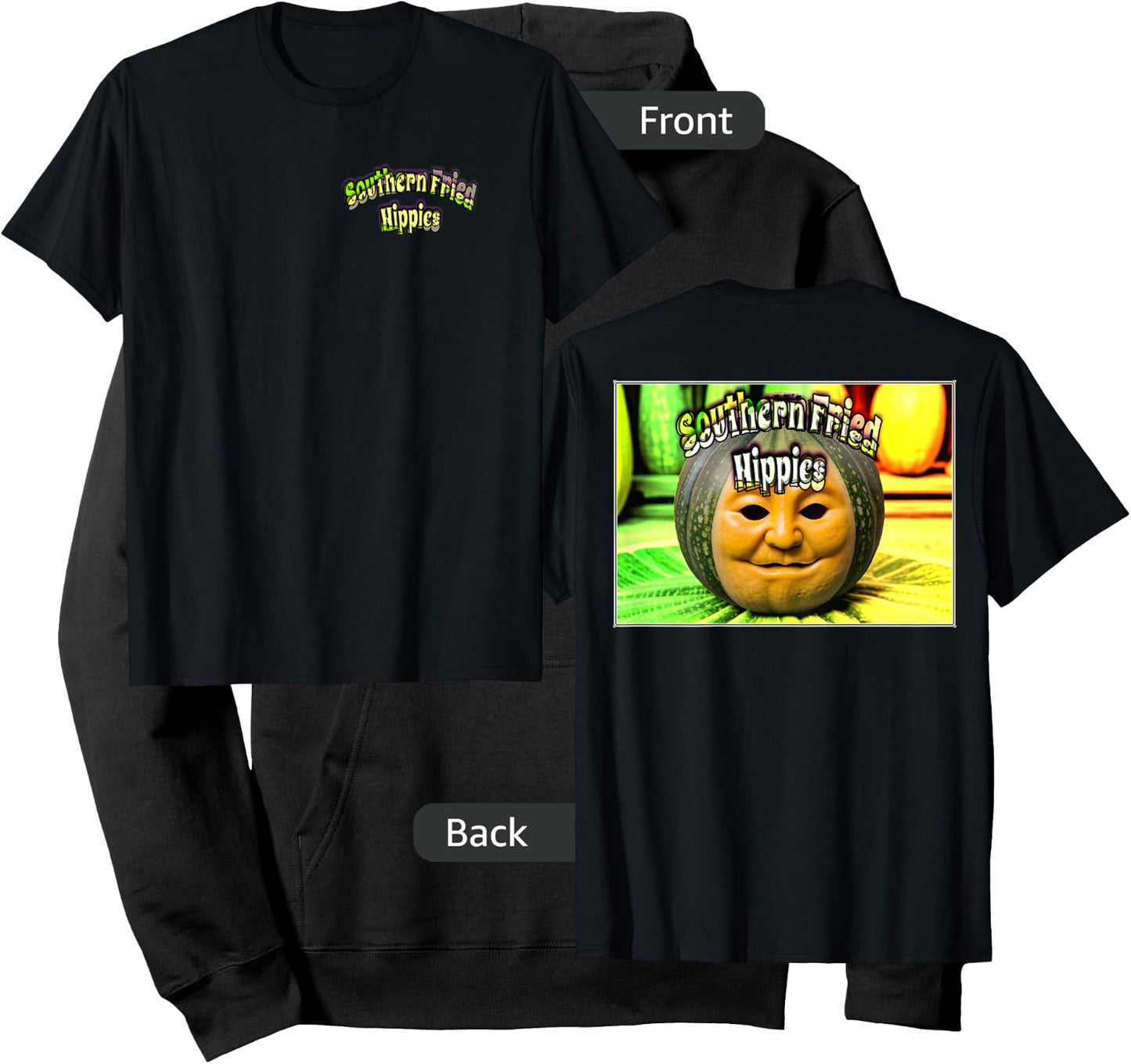 Homegrown - Southern Fried Hippies Hoodie - Hoodie | Black