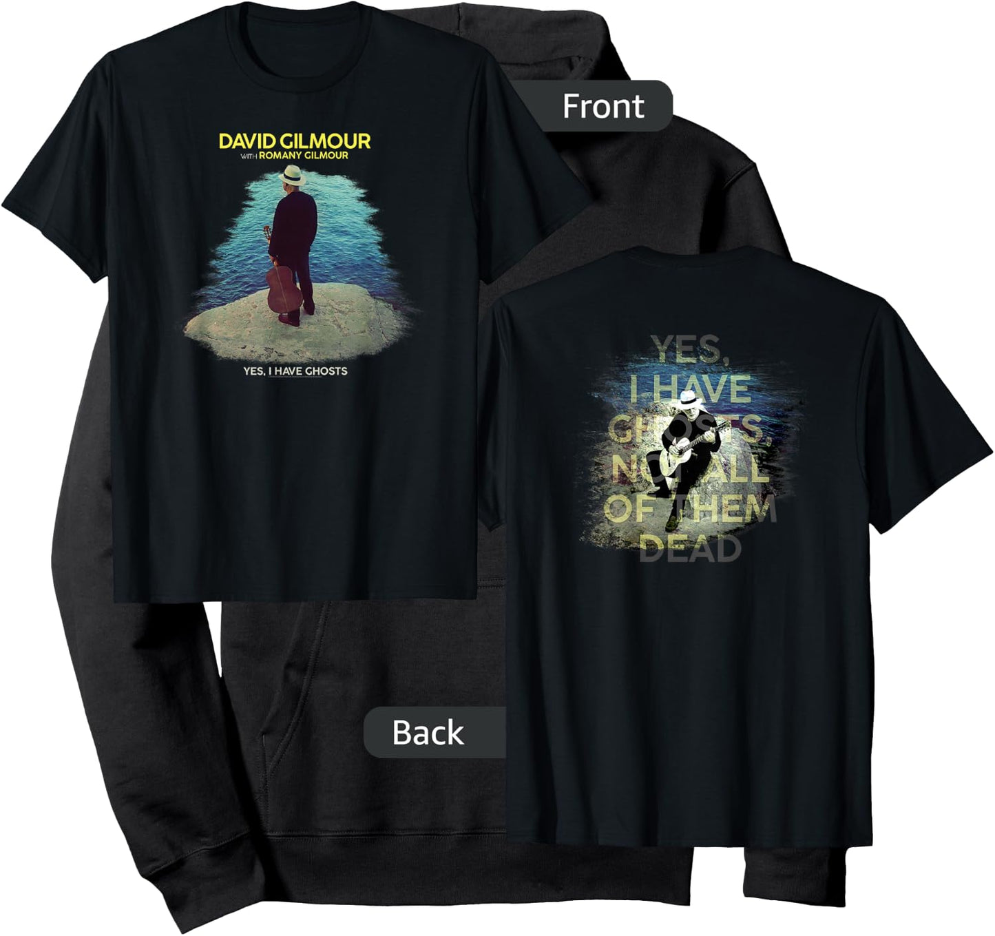 David Gilmour Yes I Have Ghosts Hoodie - Hoodie | Black