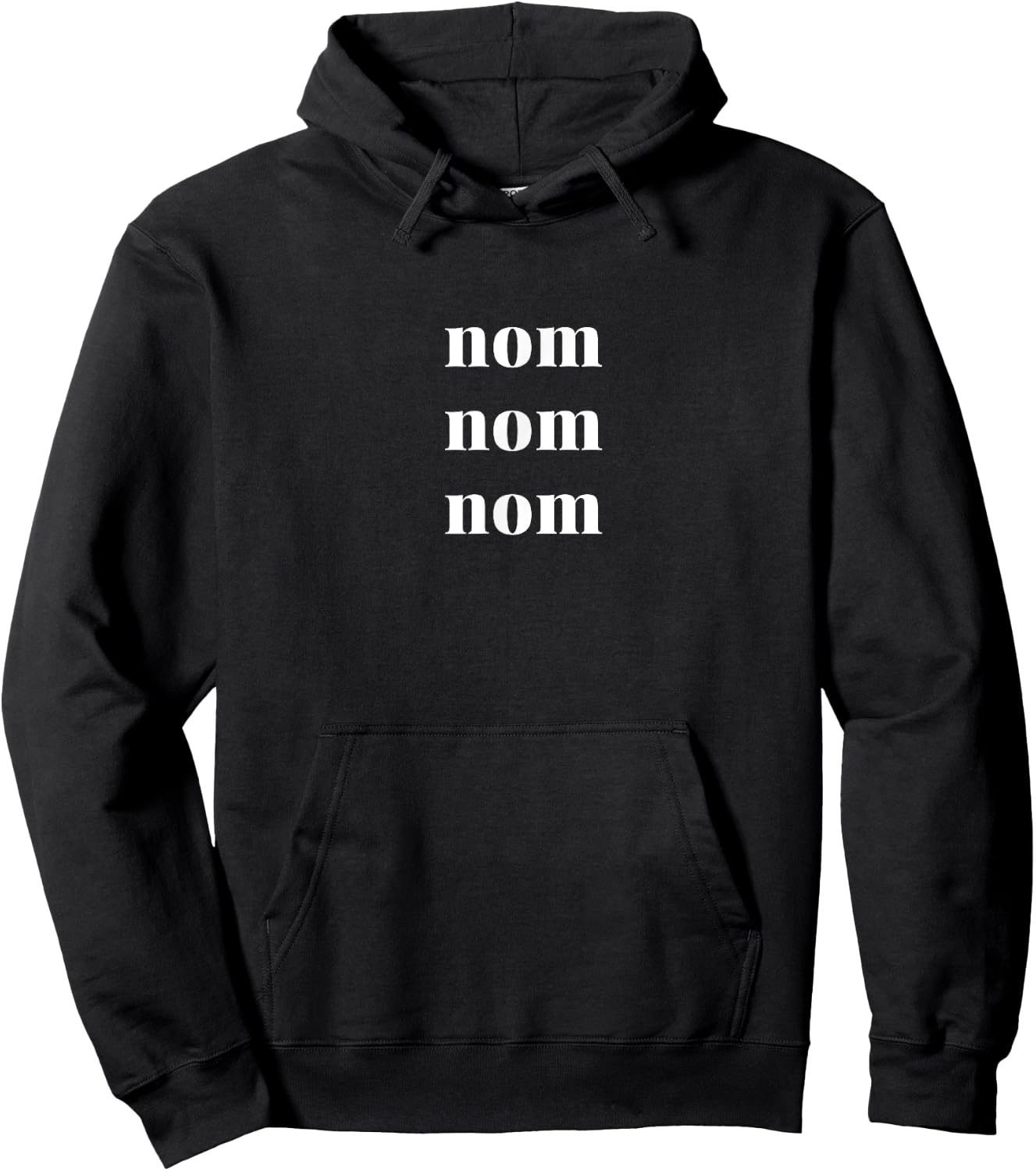 Nom Nom Nom Hoodie - Hoodie | Black