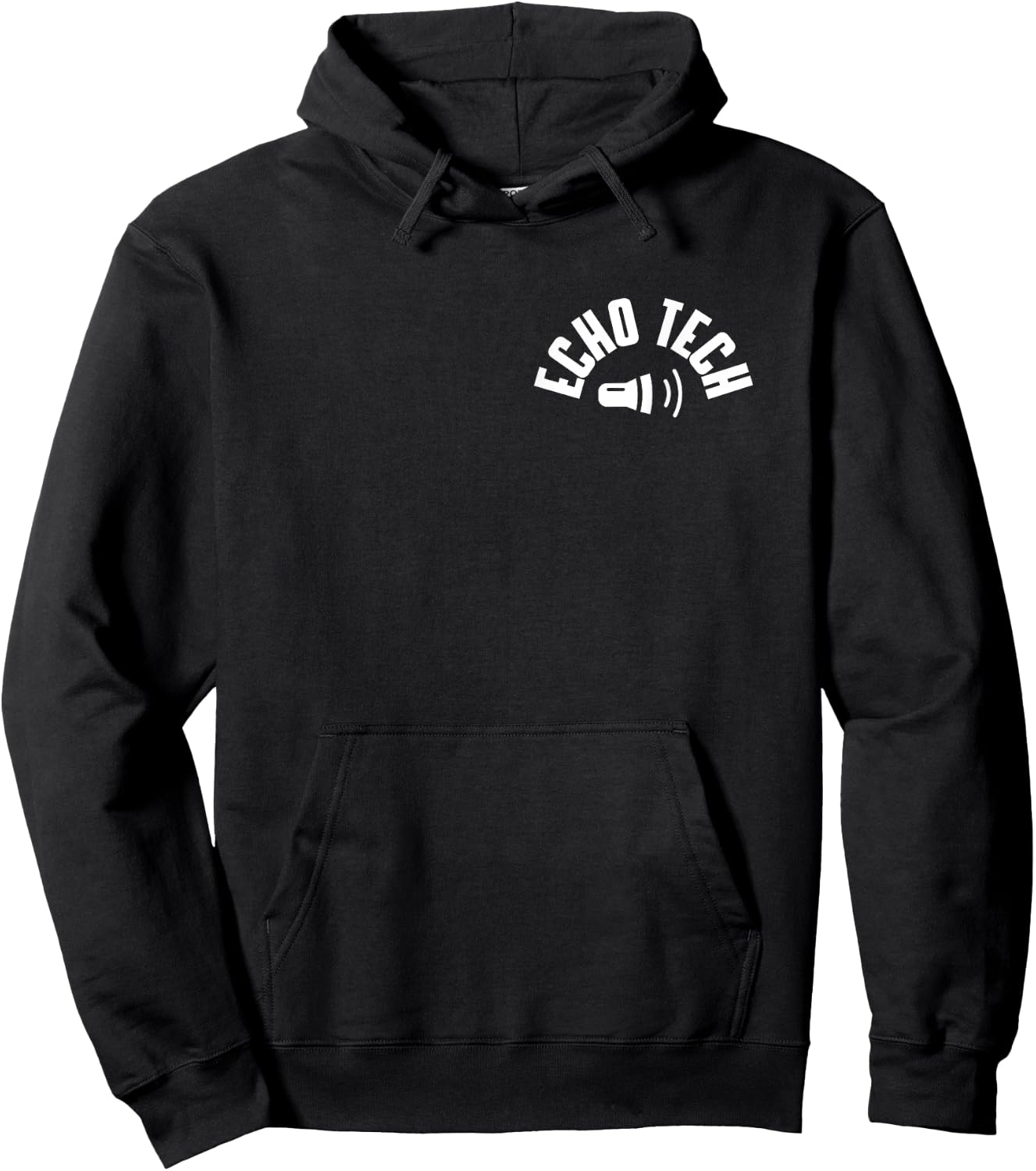 Great Echo Tech Pocket Apparel Cardiovascular Technologist Hoodie - Hoodie | Black