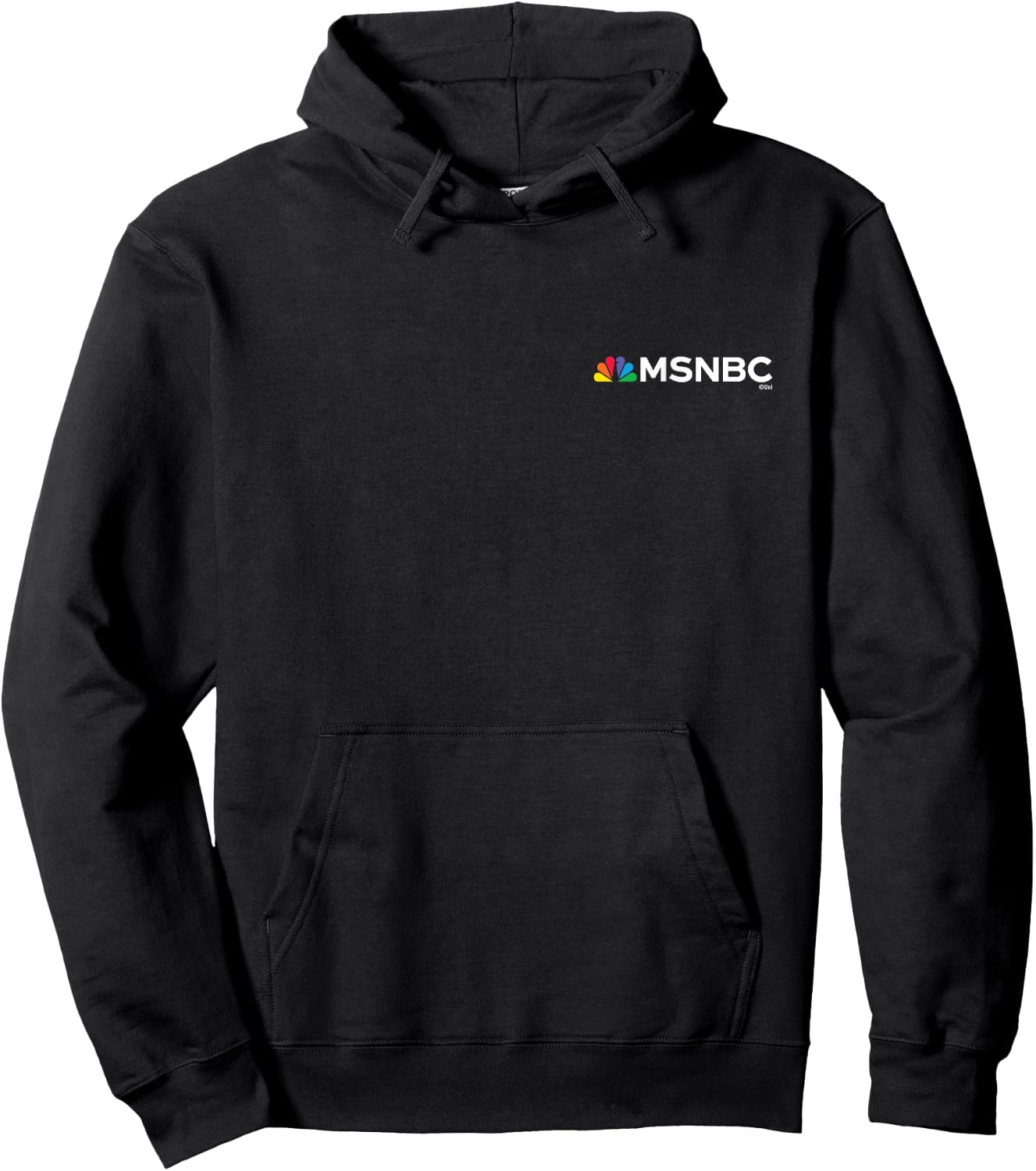 MSNBC Logo Hoodie - Hoodie | Black
