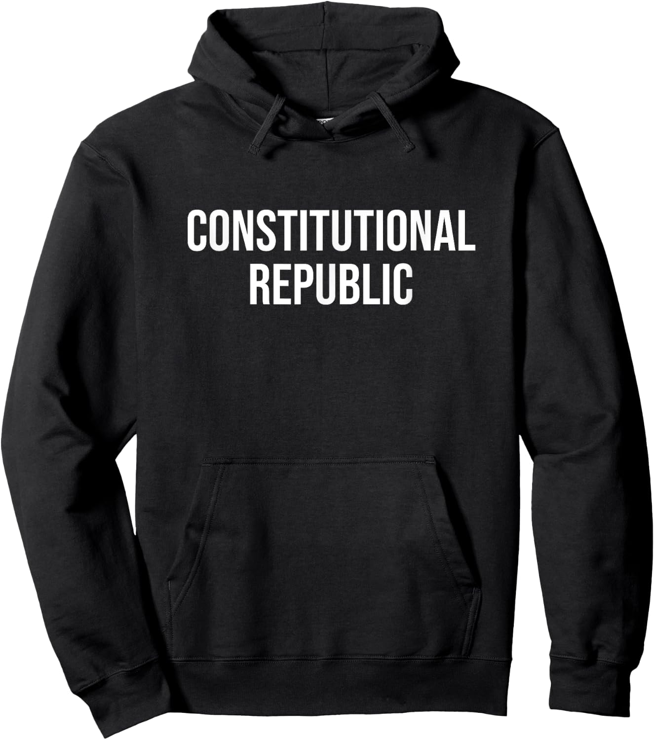 Constitutional Republic Hoodie - Hoodie | Black
