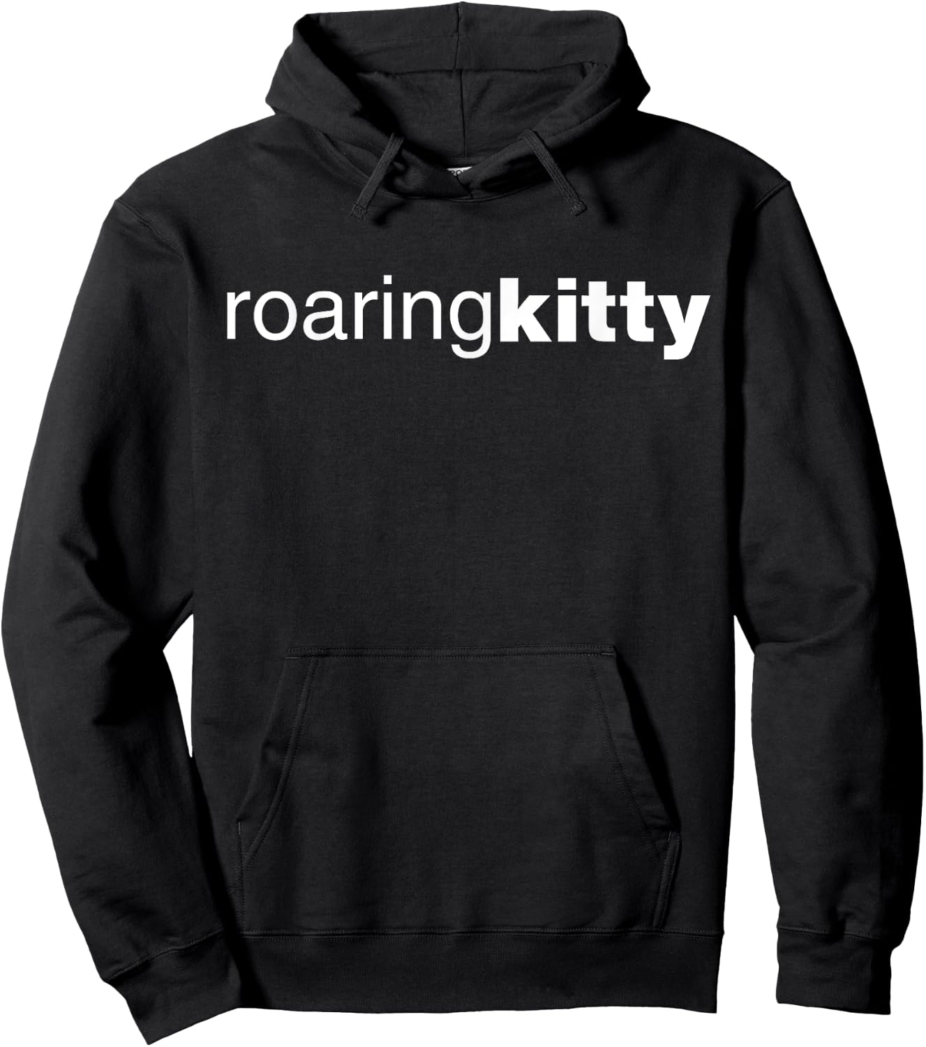 Roaring Kitty Hoodie - Hoodie | Black