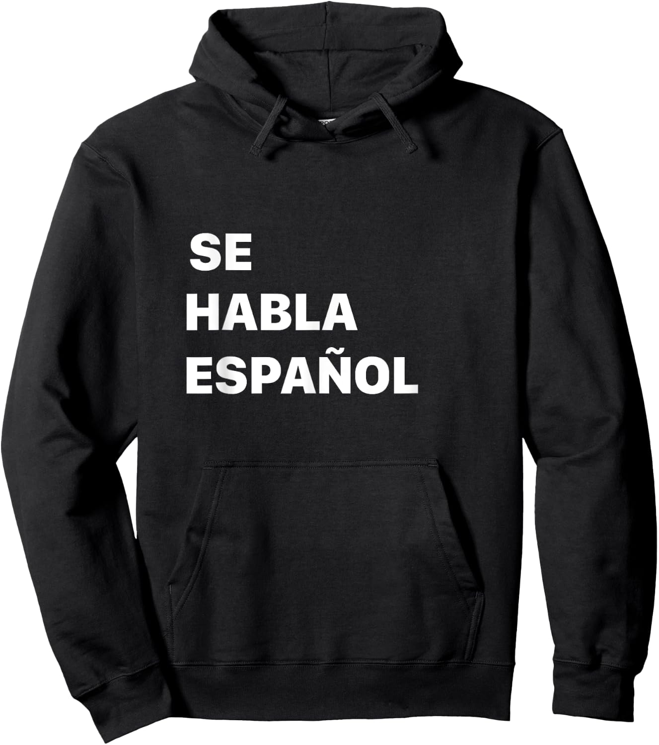 Se Habla Espanol Hoodie - Hoodie | Black