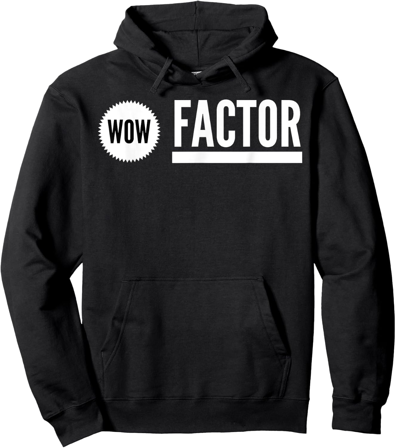 WOW Factor Hoodie - Hoodie | Black