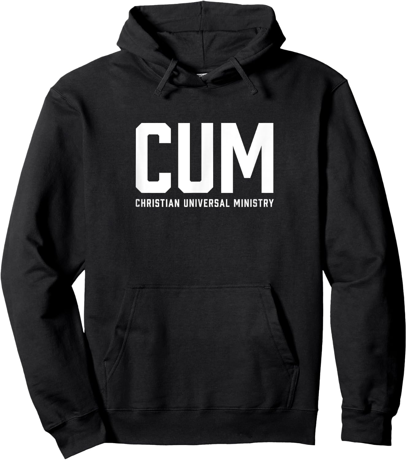 Christian Universal Ministry Hoodie - Hoodie | Black