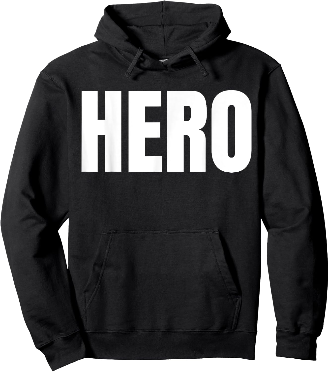 HERO. The Word Hero Hoodie - Hoodie | Black