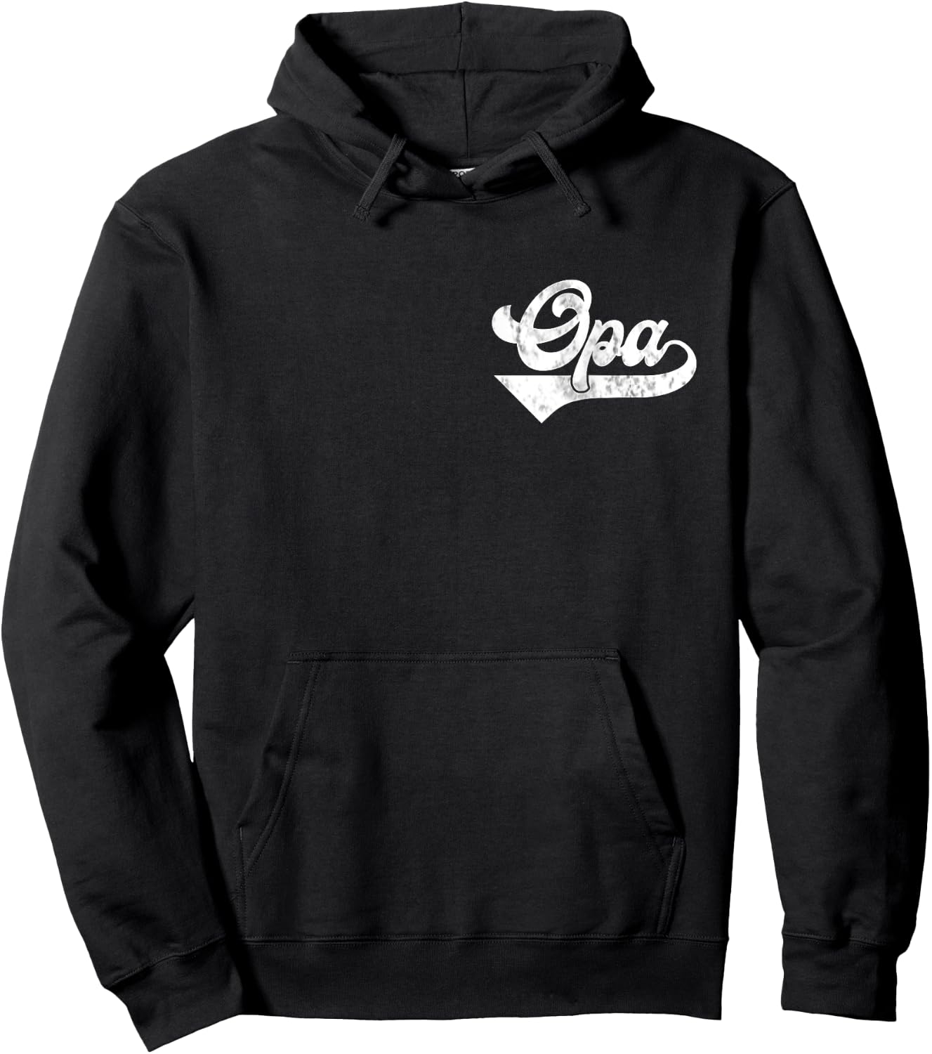 Opa Vintage Retro Father's Day for Papa Grandpa Hoodie - Hoodie | Black