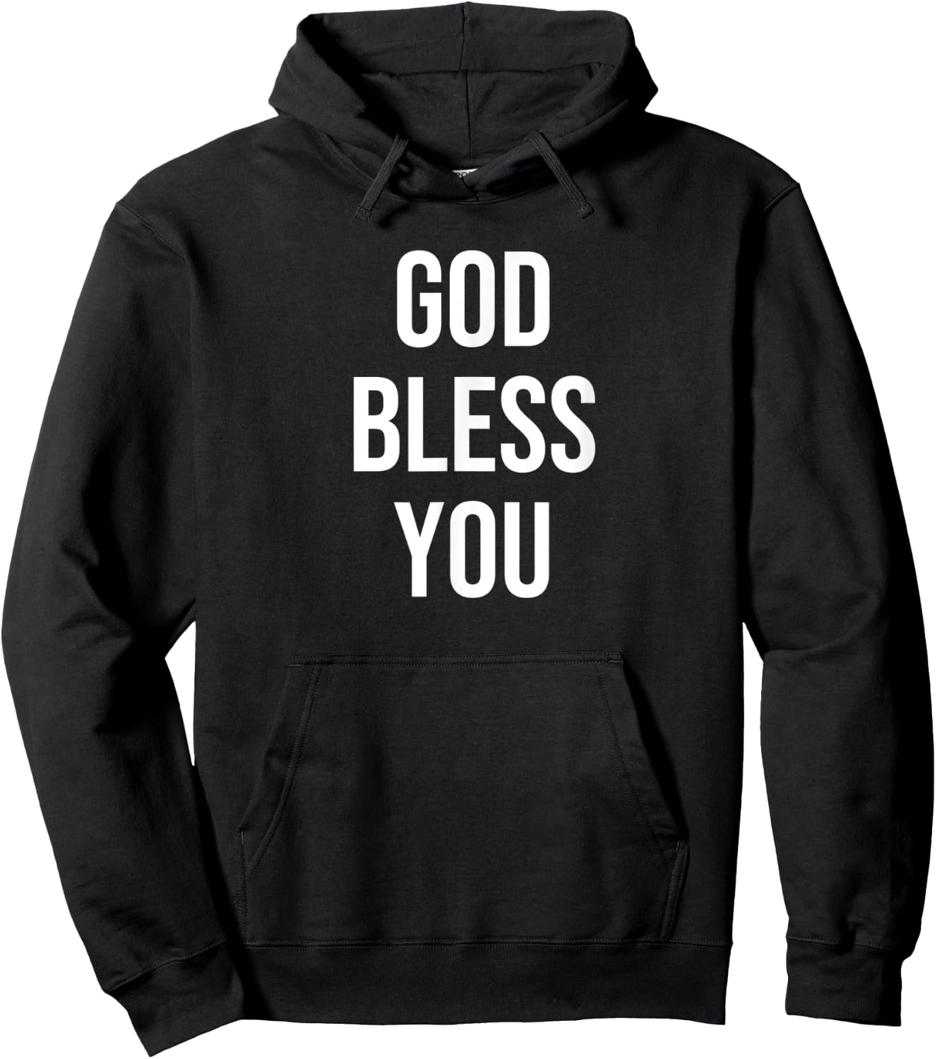 God Bless You Hoodie - Hoodie | Black