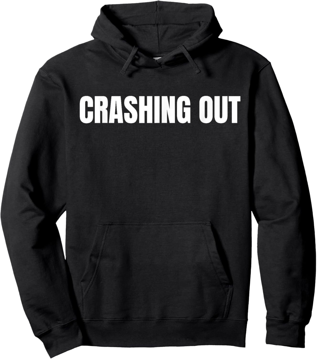 Crashing Out Hoodie - Hoodie | Black