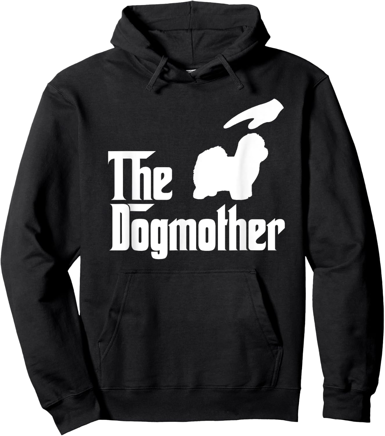 Coton de Tulear Dog Mom The DogMother Funny Dogs Lovers Hoodie - Hoodie | Black