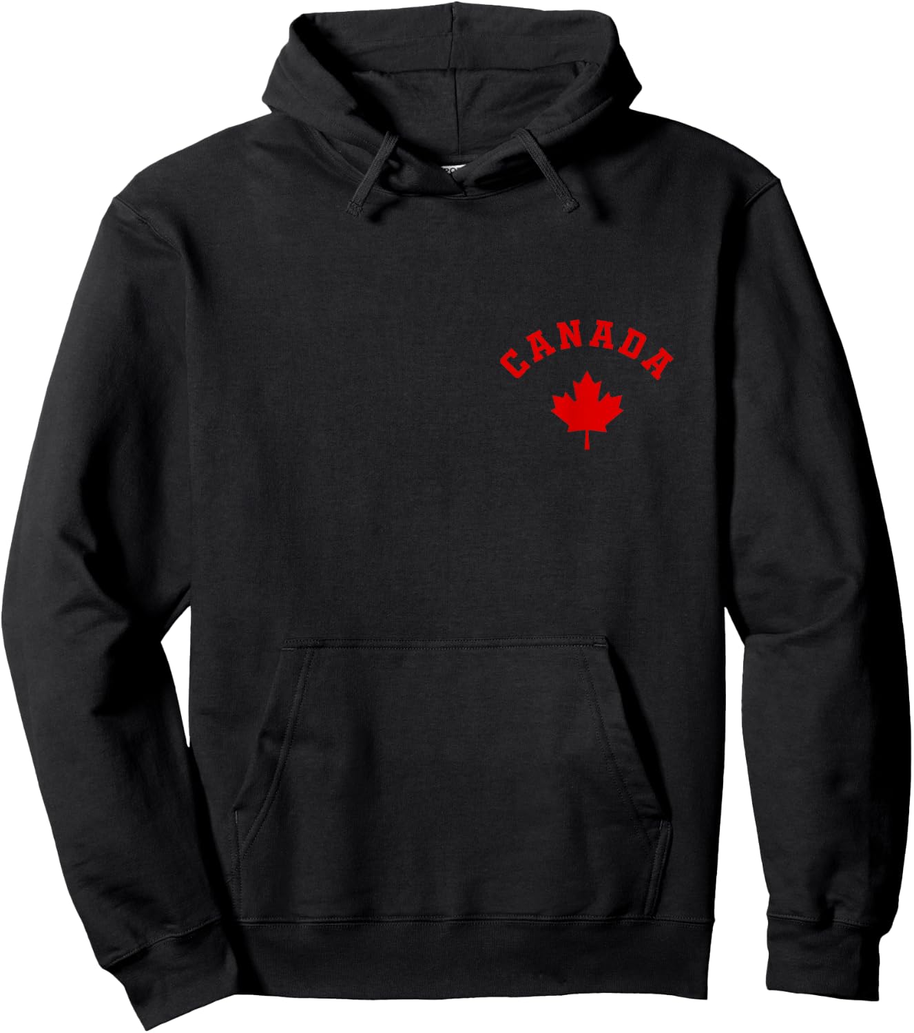Canada Flag Canadian Maple Leaf Canadians Canadiana Hoodie - Hoodie | Black