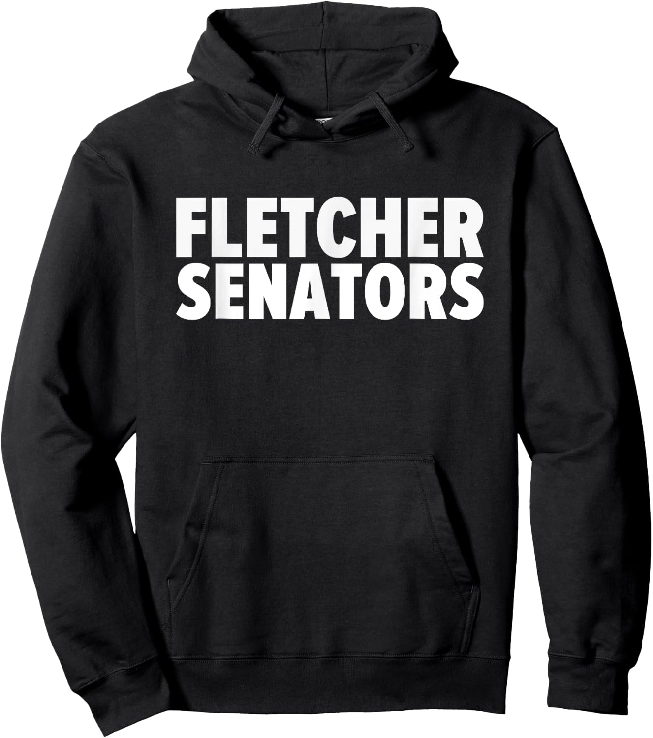 Fletcher Senators Bold Hoodie - Hoodie | Black