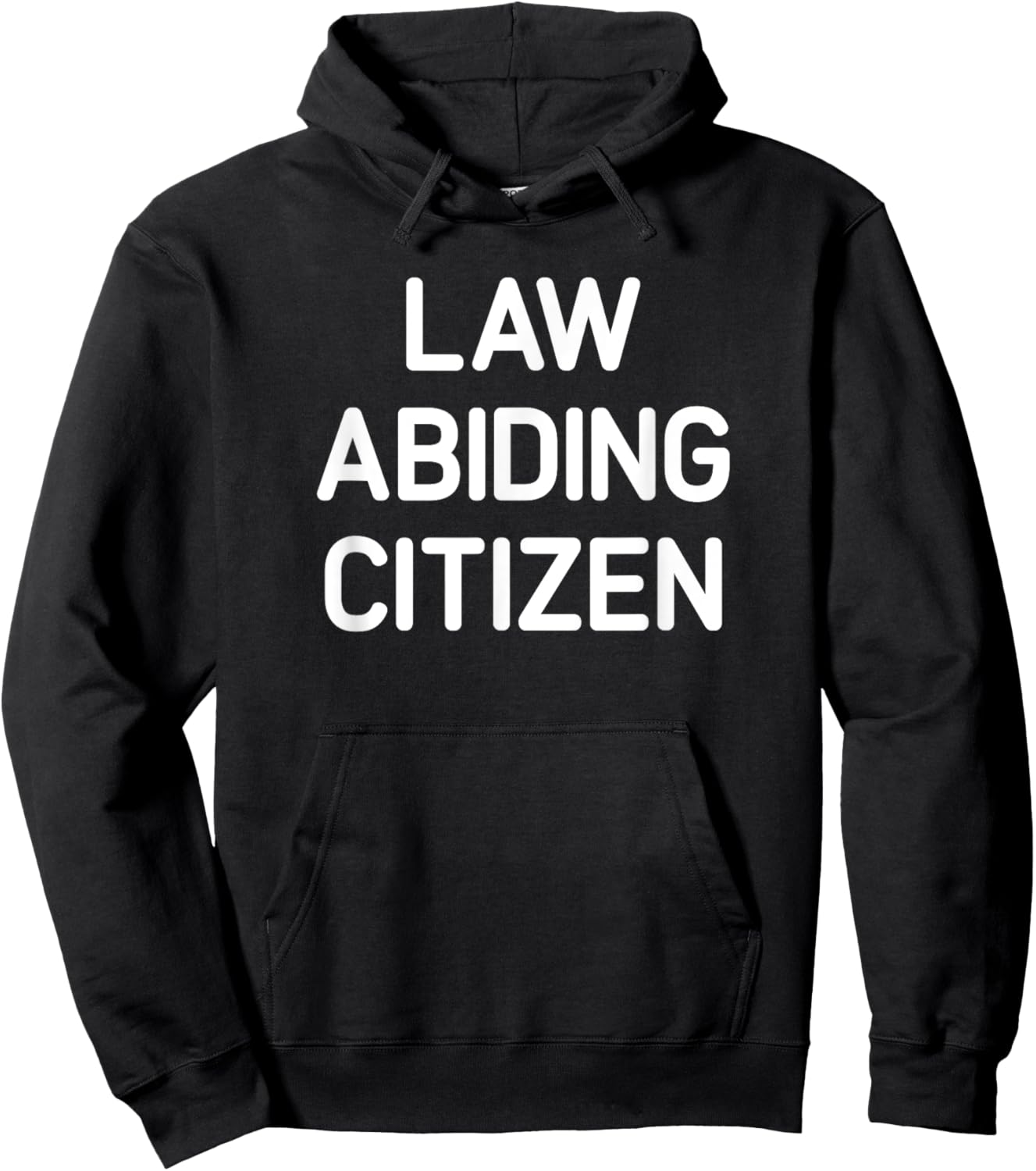 Law Abiding Citizen, Funny, Jokes, Sarcastic Hoodie - Hoodie | Black