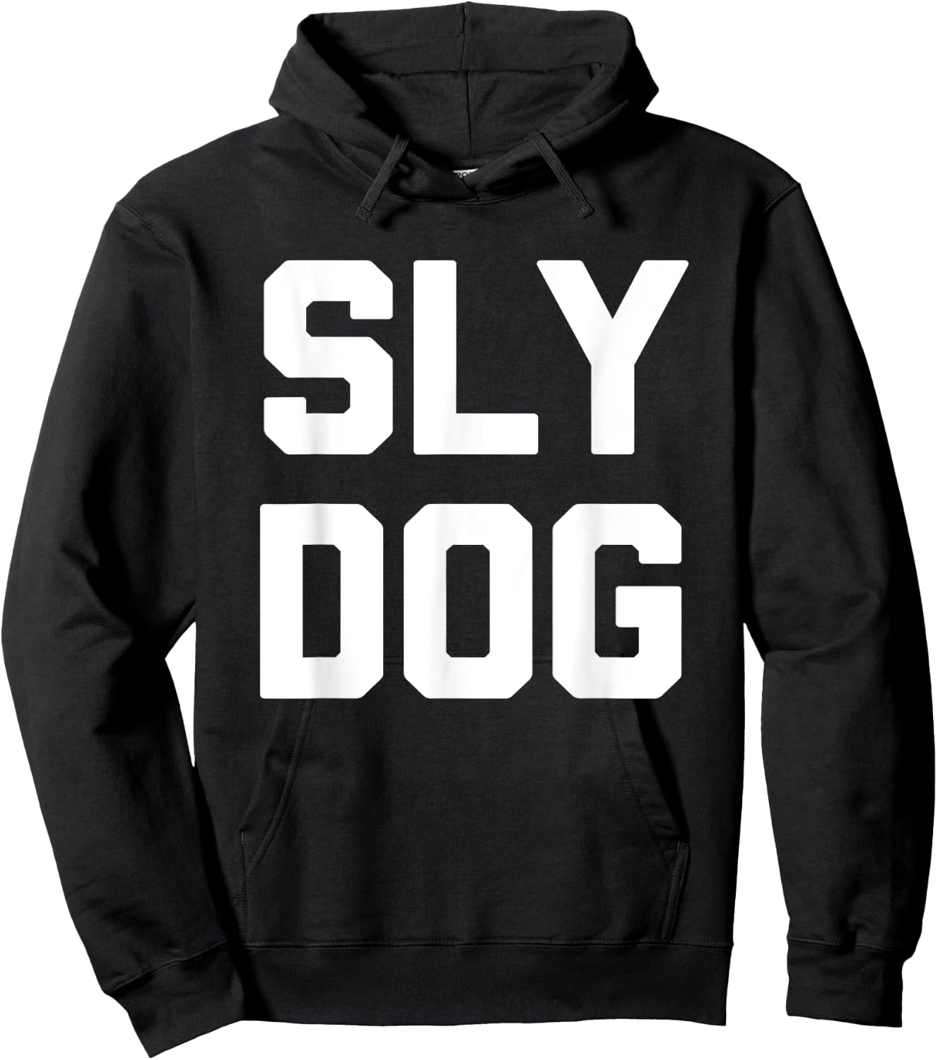 Sly Dog - Funny Saying Sarcastic Humor Cute Cool Novelty Men Women Hoodie - Hoodie | Black