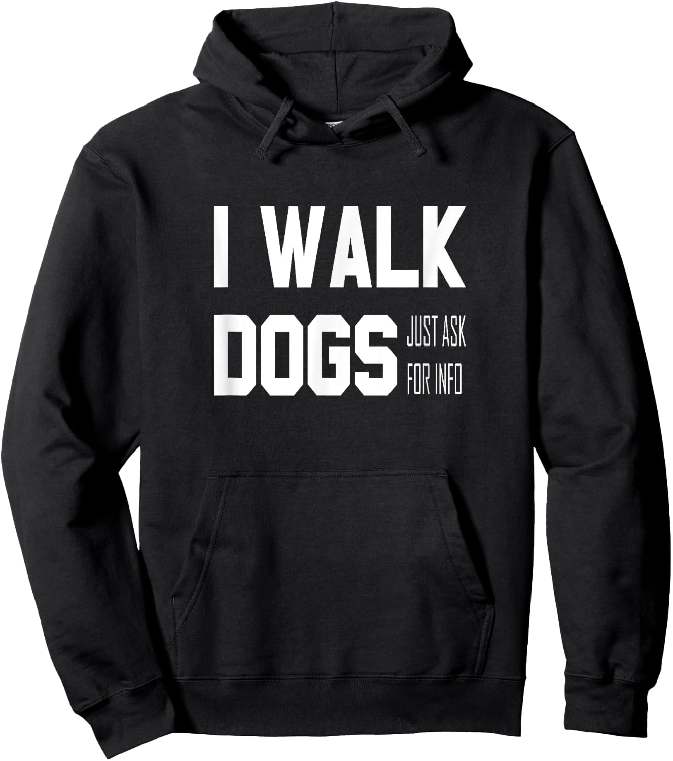 Official Dog Walker Men Women Kids Hoodie - Hoodie | Black