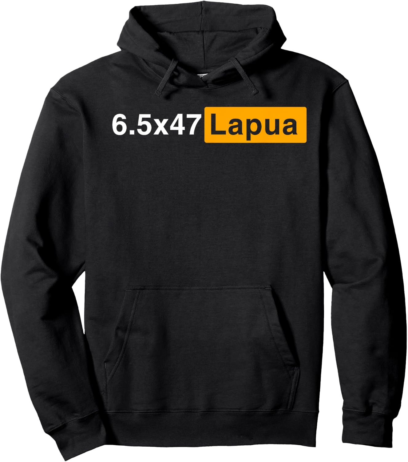 6.5x47 Lapua Hunting Precision Shooting 6.5x47 Lapua Hoodie - Hoodie | Black