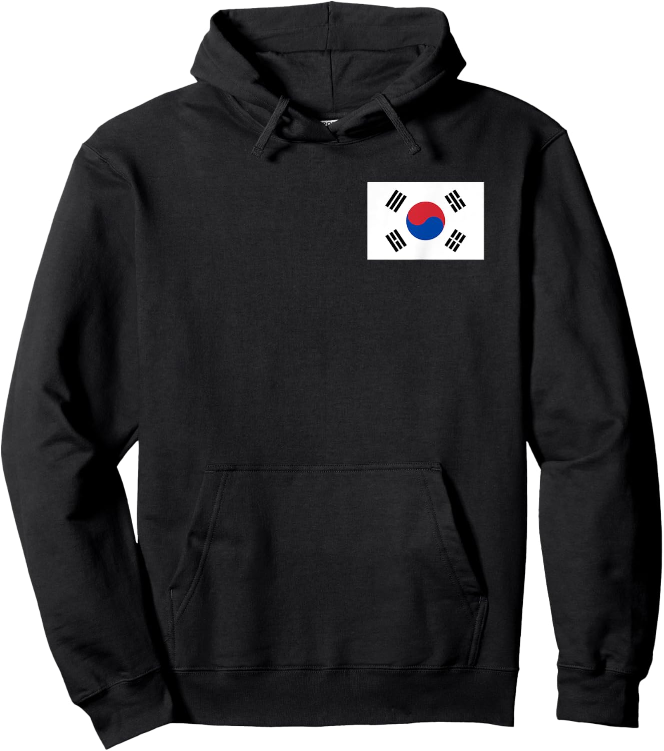 Korean Flag of South Korea Hoodie - Hoodie | Black
