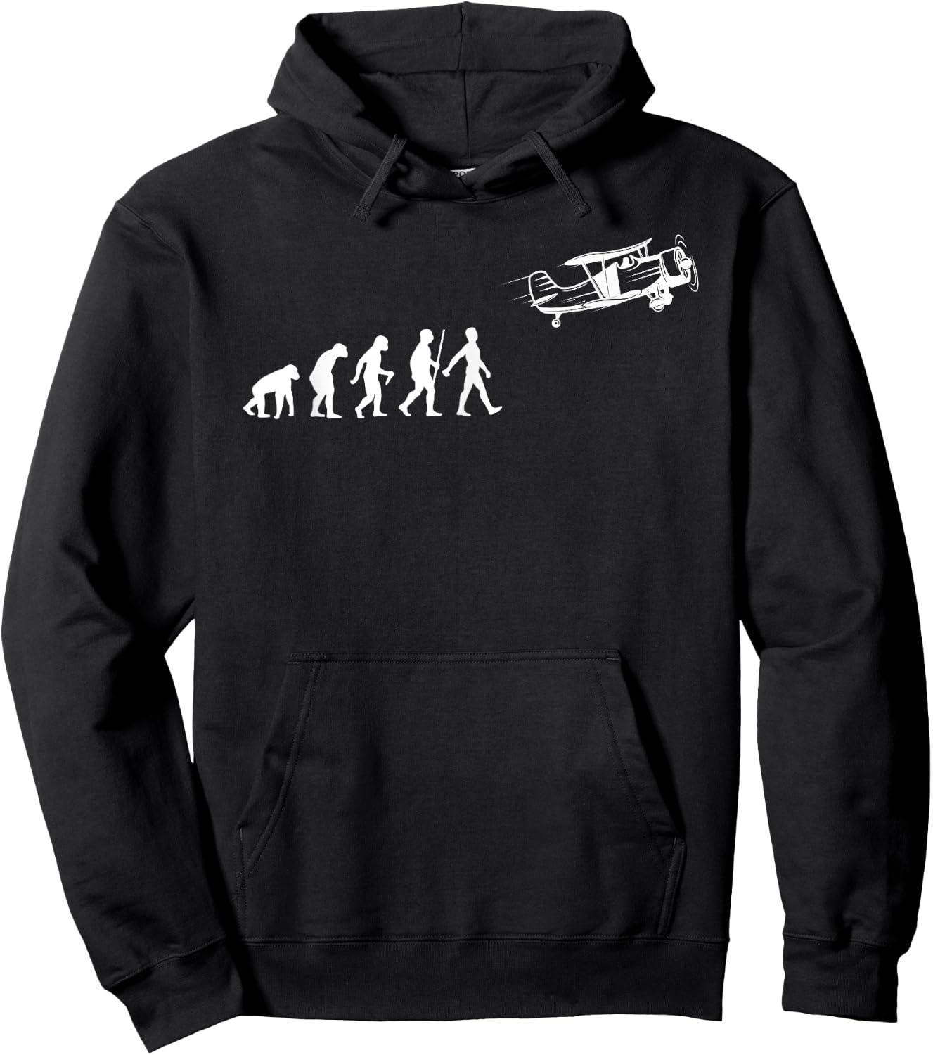 Funny Pilot Art Women Airplane Pilot Aviation Lovers Hoodie - Hoodie | Black