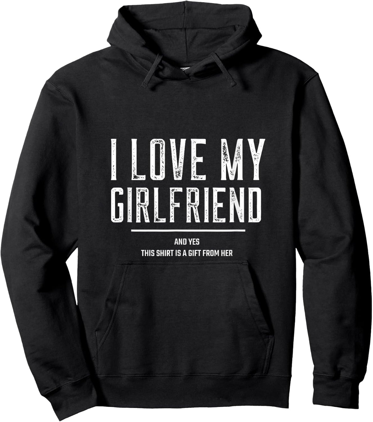 Gifts For Boyfriend From Girlfriend Birthday Present Hoodie - Hoodie | Black