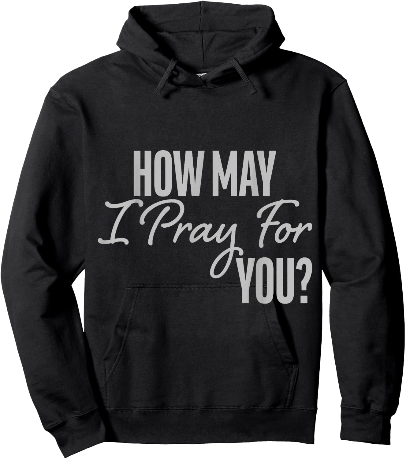 How May I Pray for You Christian Prayer Gifts Hoodie - Hoodie | Black