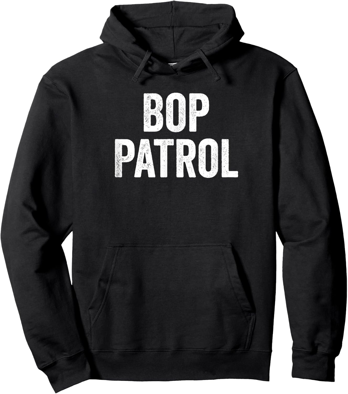 Funny Bop Patrol Hoodie - Hoodie | Black