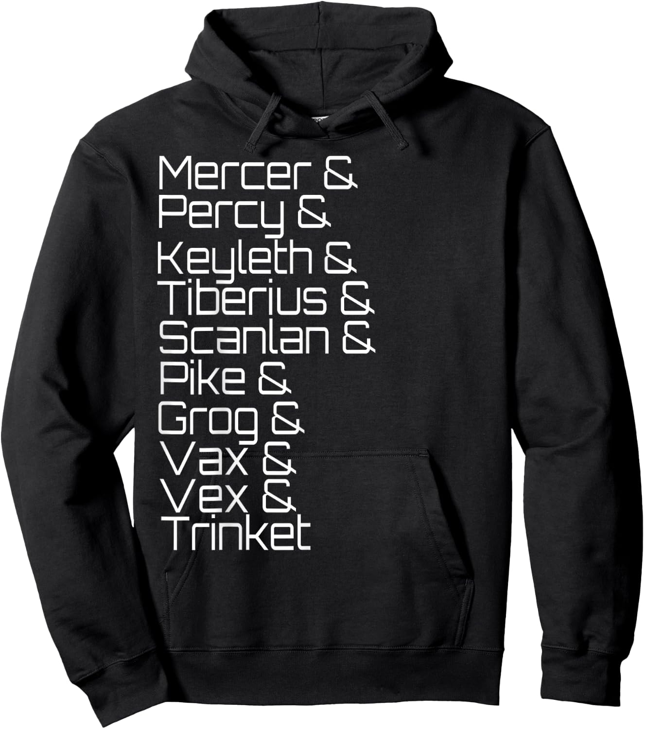 First Campaign RPG Table-top Gaming Shirt Hoodie - Hoodie | Black