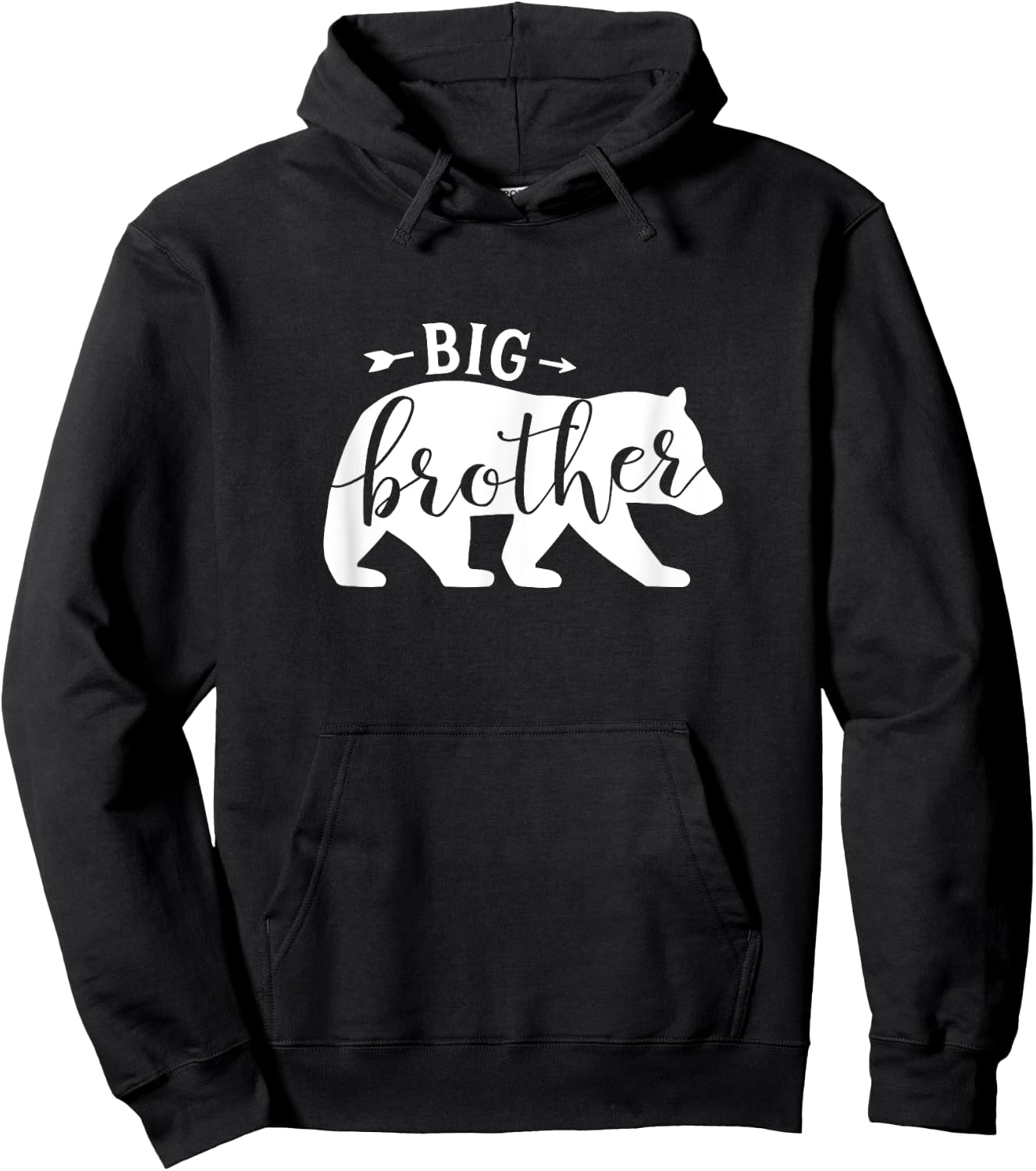 Big Brother Bear Shirt Brother Bear Brother Hoodie - Hoodie | Black