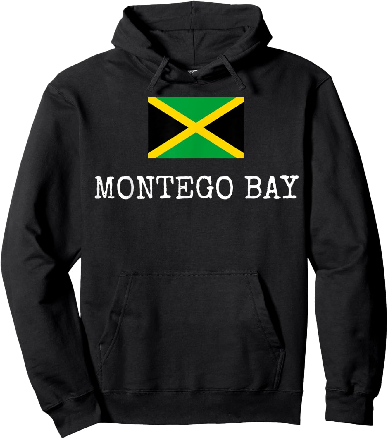 Montego Bay Country Jamaica Family Trip Jamaicans Men Women Hoodie - Hoodie | Black